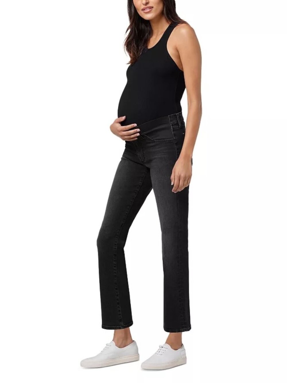 Joe’s Jeans The Icon Crop Bootcut Maternity Jeans in Delphine | Size 23